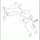 FLTRX 1KHC ROAD GLIDE (2022) BRAKE LINES, FRONT - ABS