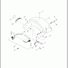 FLHTP 1FMP POLICE ELECTRA GLIDE (2025) FENDERS, REAR