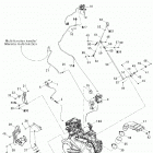 Outlander 400 STD 4 X 4 Двигатель и крепление