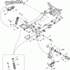 Outlander 400 STD 4 X 4 Задняя подвеска