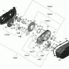 Outlander Max 800 STD 4 X 4 Трансмиссия