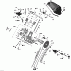 Outlander Max 800 STD 4 X 4 Головка цилиндров задняя часть