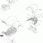 Outlander Max 800 STD 4 X 4 Сиденье