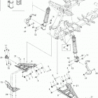 Outlander Max 400 XT 4 X 4 Передняя подвеска