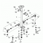 Mini DS 90 4-strokes Рулевое управление