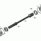 Outlander 800 STD 4 X 4 Ведущий вал