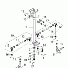 Mini DS 90 4-strokes Рулевая система