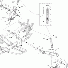 Outlander 800 STD 4 X 4 Задняя подвеска