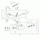 Mini DS 90 4-strokes Глушитель