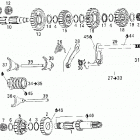 DS 650 X Коробка передач