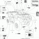 Outlander 800 STD 4 X 4 Наклейки