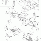 Outlander Max 800 STD 4 X 4 Передняя подвеска