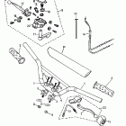 Mini DS 90 2-strokes 07- handle bar