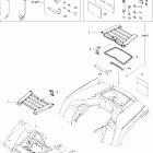 Outlander 800 STD 4 X 4 Передние и задние поддоны