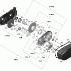 Outlander Max 800 STD 4 X 4 Трансмиссия