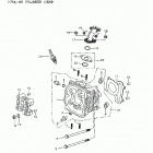 Mini DS 90 4-strokes Головка цилиндра