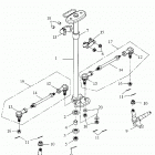 Mini DS 90 2-strokes Рулевое управление