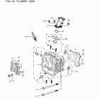 Mini DS 90 4-strokes Головка цилиндров