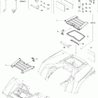 Outlander Max 800 STD 4 X 4 Передние и задние поддоны