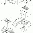 Outlander Max 400 XT 4 X 4 Front storage tray