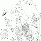 Outlander Max 800 STD 4 X 4 Двигатель и крепление
