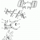 Mini DS 50 2-strokes Arm, foot rest, bumper