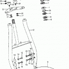 ATC70 Front fork @ front fender