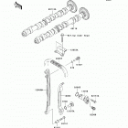 Z1000 (ZR1000-B7F) Распред вал