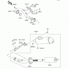 KX450F (KX450-D8F) Глушитель