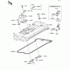 Ninja 650R (EX650-A6F) Крышка головки цилиндров