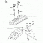 Ninja 650R (EX650-A6F) Система зажигания