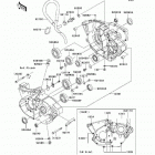KX250F (KX250-T8F) Картер