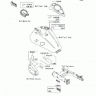 Vulcan 1600 Classic (VN1600-A7FA) Наклейки предупреждения