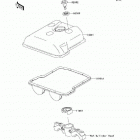 KX450F (KX450-D7F) Крышка головки цилиндров