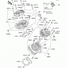 Vulcan 1500 Classic (VN1500-N8F) Головка цилиндра