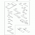 Ninja 650R (EX650-A6F) Owner's tools