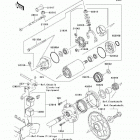 Vulcan 1500 Classic (VN1500-N8F) Стартер