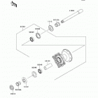 KX250F (KX250-T7F) Переднее колесо