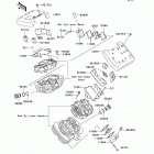 Vulcan 1500 Classic (VN1500-N8F) Крышка головки цилиндров