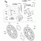 Versys (Canada Only) (KLE650-A8F) Front brake(a7f / a8f)