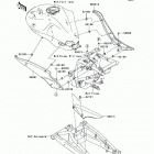 Ninja 650R (EX650-A6F) Боковые обтекатели