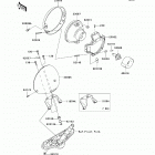 Vulcan 900 Classic LT (VN900-D7F) Headlight(s)(d6f-d8f)