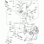 Ninja 650R (EX650-A6F) Главный тормозной цилиндр,передний