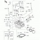 KX450F (KX450-D8F) Головка цилиндра