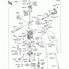 KX450F (KX450-D8F) Карбюратор