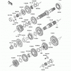 Ninja 650R (EX650-A6F) Трансмиссия