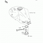 Ninja 650R (EX650-A6F) Насос топливный