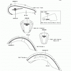 Vulcan 2000 (VN2000-G8F) Наклейки (черные)