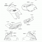 Ninja 250R (EX250-F7F) Decals(silver)(f7f)
