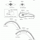 Vulcan 2000 Classic LT (VN2000-F7F) Decals(white / titanium)(f7f)
